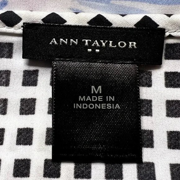 Ann Taylor Women's Medium Sleeveless Floral Print Tank Top Blouse - Picture 3 of 8